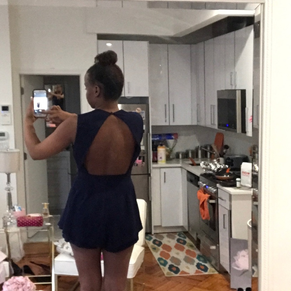 • Blue Romper • - Picture 3 of 8